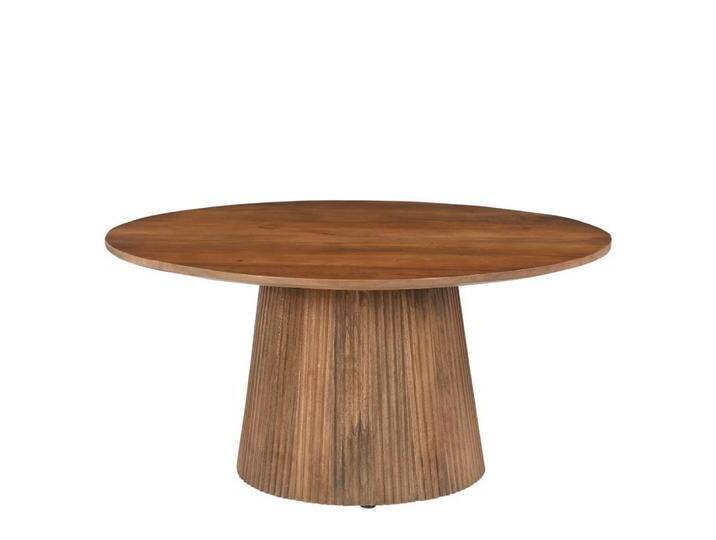 Couchtisch Wohnzimmertisch aus Massivholz in runder Form Couchtisch Wohnzimmertisch aus Massivholz in runder Form von Möbel-Exclusive