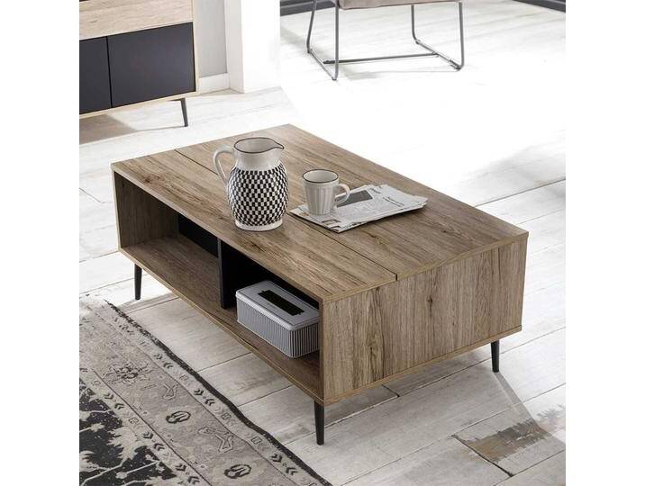 Couchtisch in Grey Wash Optik 100 cm breit von Möbel-Exclusive