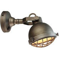 Deko Wandlampe aus Metall 25 cm tief von Möbel Exclusive