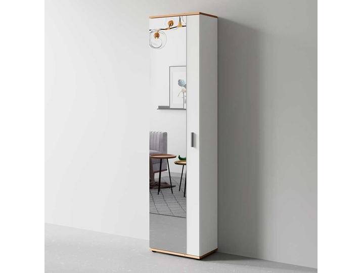Dielenschrank mit Spiegel in modernem Design 196 cm hoch Dielenschrank mit Spiegel in modernem Design 196 cm hoch von Möbel-Exclusive