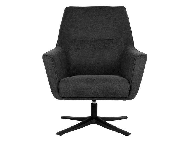 Drehsessel Stoffbezug Anthrazit 42 cm Sitzhöhe von Möbel-Exclusive