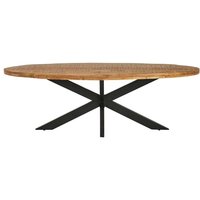 Echtholztisch aus Mangobaum Massivholz Massivholzplatte von Möbel Exclusive