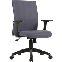 Ergonomischer Bürostuhl in Dunkelgrau höhenverstellbarem Sitz von Möbel Exclusive