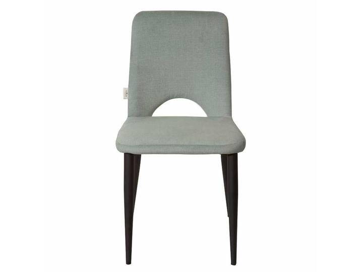 Essstuhl in Graugrün Webstoff (2er Set) von Möbel-Exclusive
