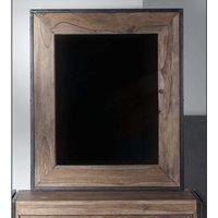 Garderoben Spiegel aus Akazie Massivholz Industriedesign von Möbel Exclusive