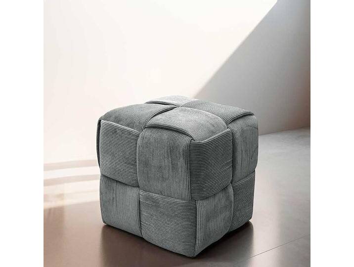Hocker Sitzhocker aus Cord in quadratischer Form Hocker Sitzhocker aus Cord in quadratischer Form von Möbel-Exclusive