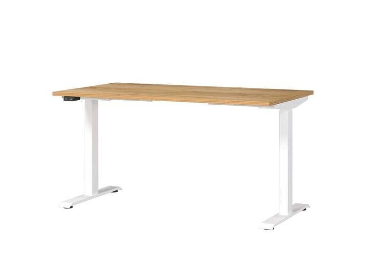 Höhenverstellbarer Schreibtisch Büroschreibtisch Made in Germany - 80 cm tief von Möbel-Exclusive