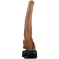 Holz Deko Figur aus Teak Massivholz und Metall Landhausstil von Möbel Exclusive