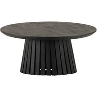 Holz Wohnzimmer Tisch schwarz aus Akazie Massivholz modernem Design von Möbel Exclusive