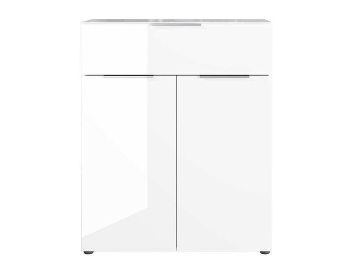 Kommode in Weiß Glas beschichtet Made in Germany von Möbel-Exclusive
