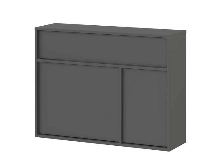 Lowboard Kommode mit einer Schublade melaminbeschichtet von Möbel-Exclusive