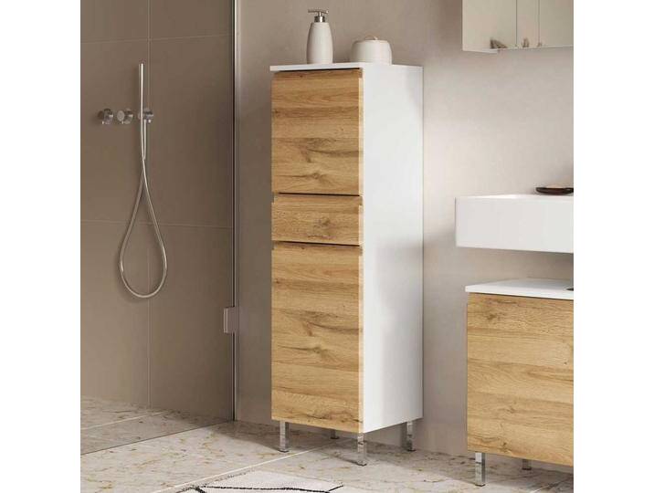 Moderner Badezimmer Midischrank Made in Germany 120 cm hoch von Möbel-Exclusive
