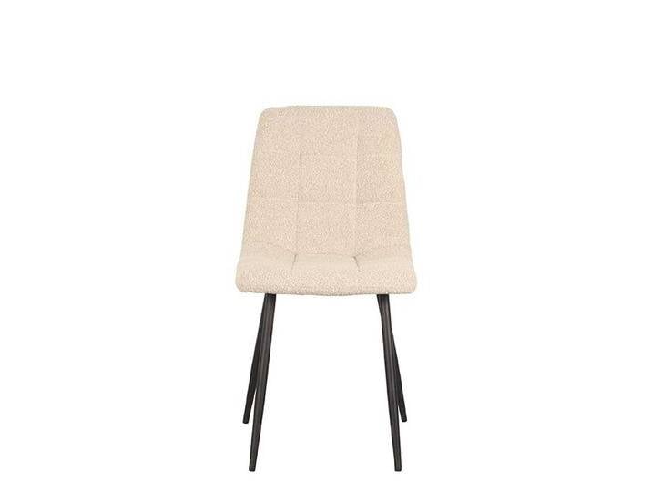 Polsterstuhl im Skandi Design Gestell aus Metall von Möbel-Exclusive