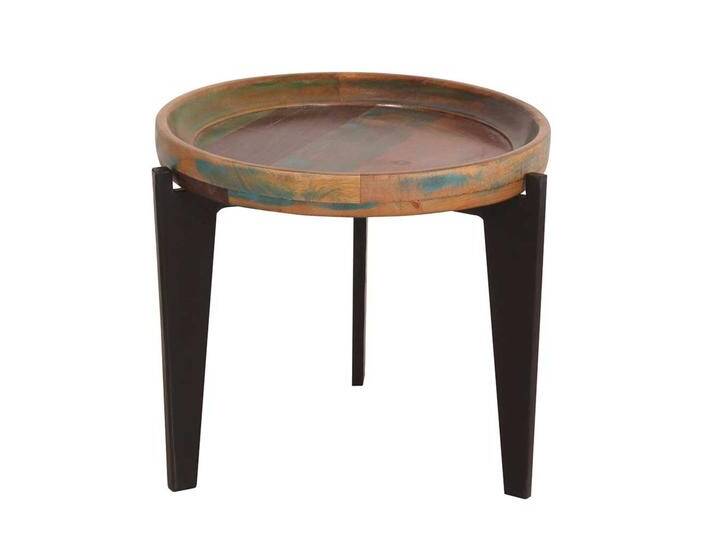 Runder Beistelltisch in Bunt lackiert Tablettfunktion Runder Beistelltisch in Bunt lackiert Tablettfunktion von Möbel-Exclusive