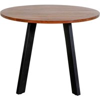 Runder Tisch aus Akazie Massivholz modernem Design von Möbel Exclusive