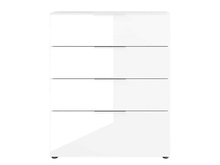 Schubkastenkommode in Weiß Glas beschichtet Made in Germany von Möbel-Exclusive