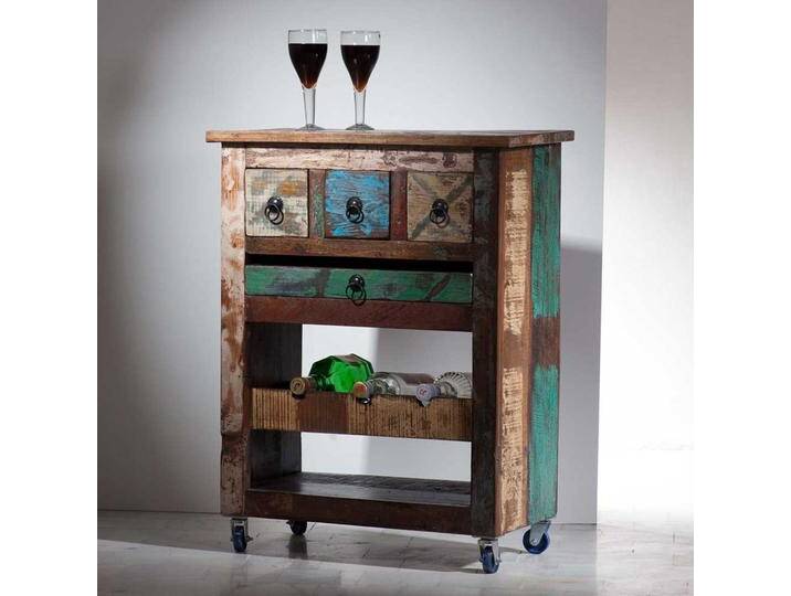 Serviertisch mit Rollen Flaschenablage Serviertisch mit Rollen Flaschenablage von Möbel-Exclusive