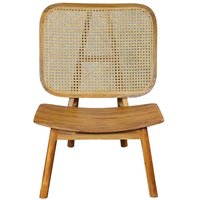 Sessel aus Rattan und Teak Massivholz 40 cm Sitzhöhe von Möbel Exclusive