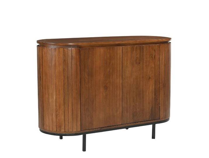 Sideboard Holzkommode mit Vierfußgestell aus Metall in Mangoholz Naturfarben Sideboard Holzkommode mit Vierfußgestell aus Metall in Mangoholz Naturfarben von Möbel-Exclusive
