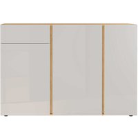 Sideboard in Hellgrau und Wildeiche Optik 150 cm breit von Möbel Exclusive