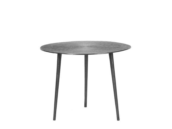 Sofa Beistelltisch in Grau Antik finish Metall handgearbeitet von Möbel-Exclusive