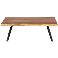 Sofa Tisch im Industry und Loft Stil natürlicher Baumkante von Möbel Exclusive
