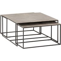 Sofatisch 3er Set im Industry und Loft Stil 42 cm hoch (dreiteilig) von Möbel Exclusive