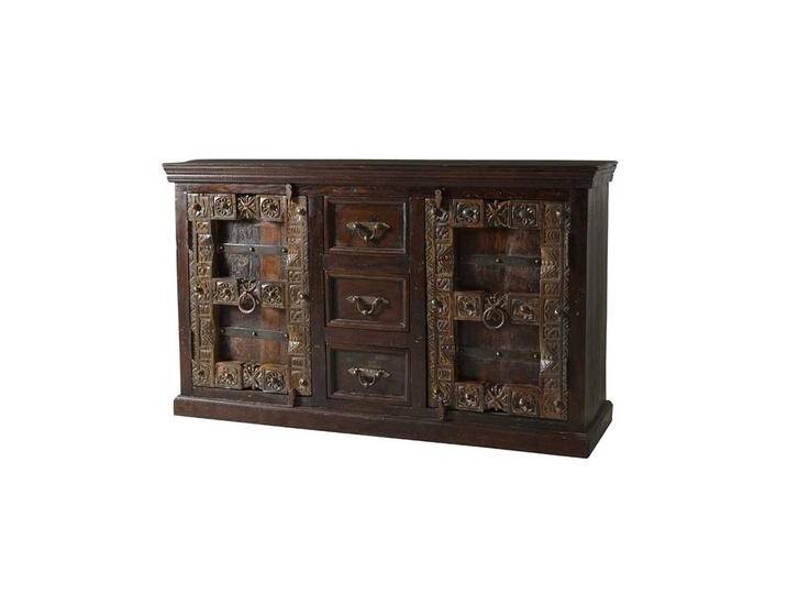Teak Sideboard im Kolonialstil massiv von Möbel-Exclusive