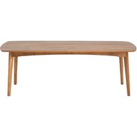 Tisch Esszimmer Cognac Braun aus Mangobaum Massivholz Retrostil von Möbel Exclusive