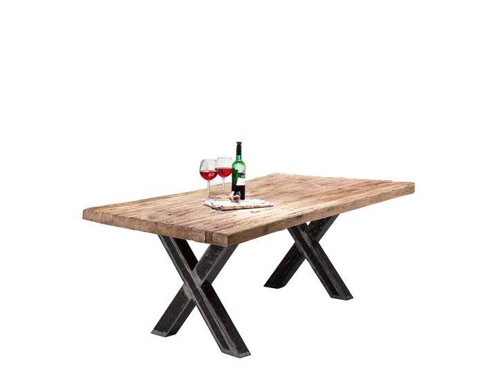 Tisch Esszimmer aus Teak Recyclingholz und Metall upcycling Tisch Esszimmer aus Teak Recyclingholz und Metall upcycling von Möbel-Exclusive
