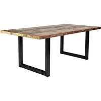 Tisch aus Recyclingholz Stahl von Möbel Exclusive