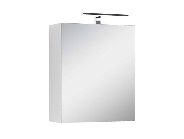 Weißer Badspiegelschrank in modernem Design LED Beleuchtung von Möbel-Exclusive