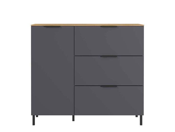 Wohnzimmer Kommode modern 3 Schubladen 1 Tür Soft Close Wohnzimmer Kommode modern 3 Schubladen 1 Tür Soft Close von Möbel-Exclusive