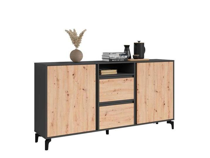 Wohnzimmersideboard in modernem Design zwei Schubladen und Türen Wohnzimmersideboard in modernem Design zwei Schubladen und Türen von Möbel-Exclusive