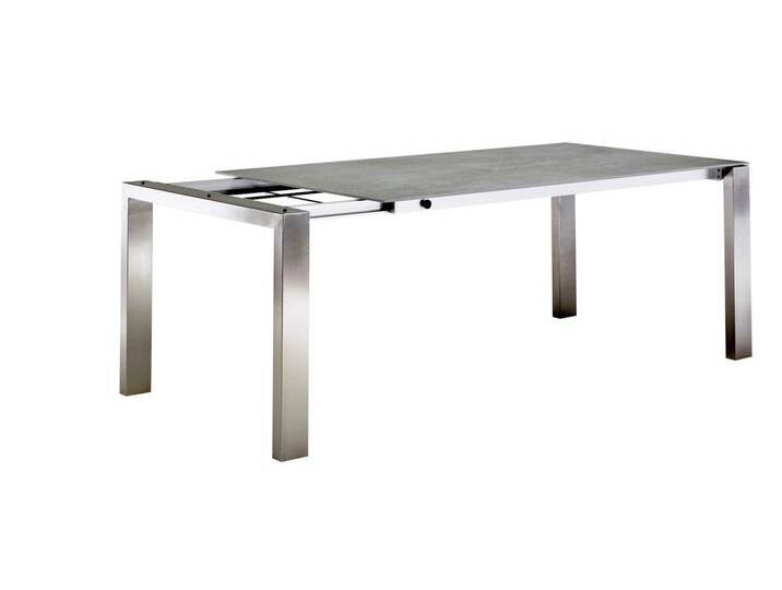 Auszugstisch Mono - 541 - travertin ivory-cream von Möbel Garten