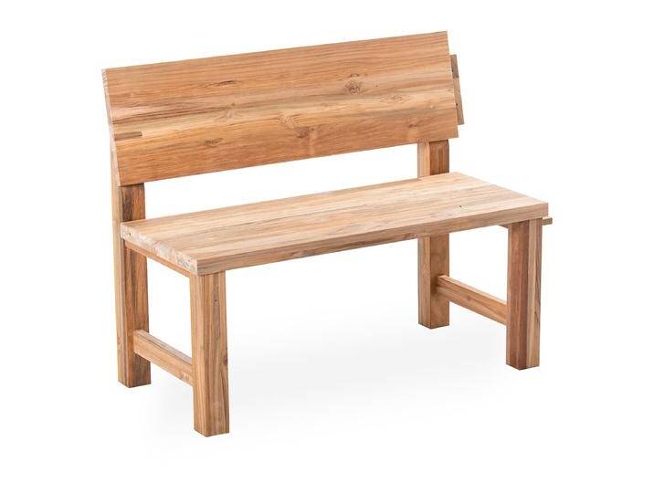 Bank Unit - 107 cm, Teak recycelt von Möbel Garten