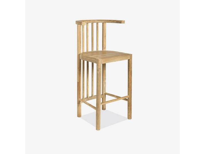 Barhocker SaVeri Herrmann - Teakholz massiv von Möbel Garten