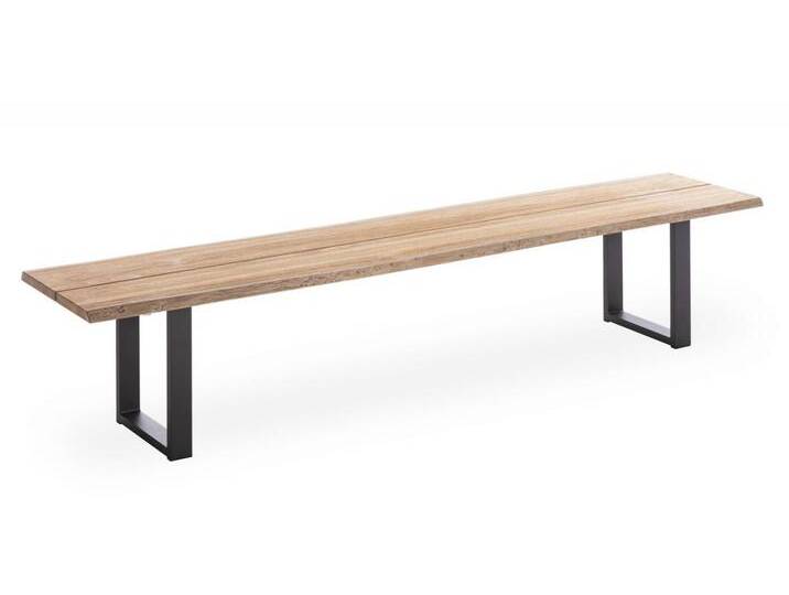 Baumbank Solid Profilkufe anthrazit - 240 cm von Möbel Garten