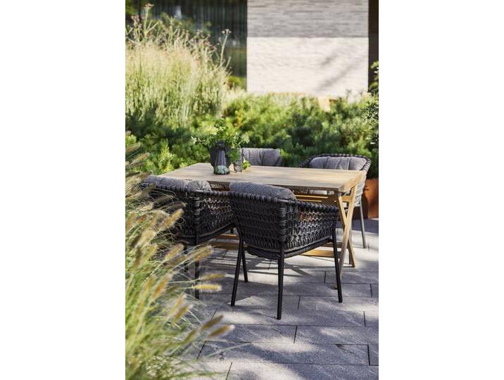 Cane-line Set Flip, Ocean - Das Set besteht aus: 1 x Klapptisch Flip, 4 x bzw. 6 x St... von Möbel Garten