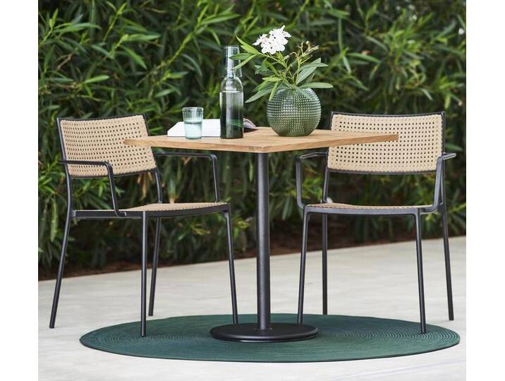 Cane-line Set Go, Less - Das Set besteht aus: 1 x Bistrotisch Go 72 x 72 cm, 2 x S... Cane-line Set Go, Less - Das Set besteht aus: 1 x Bistrotisch Go 72 x 72 cm, 2 x S... von Möbel Garten