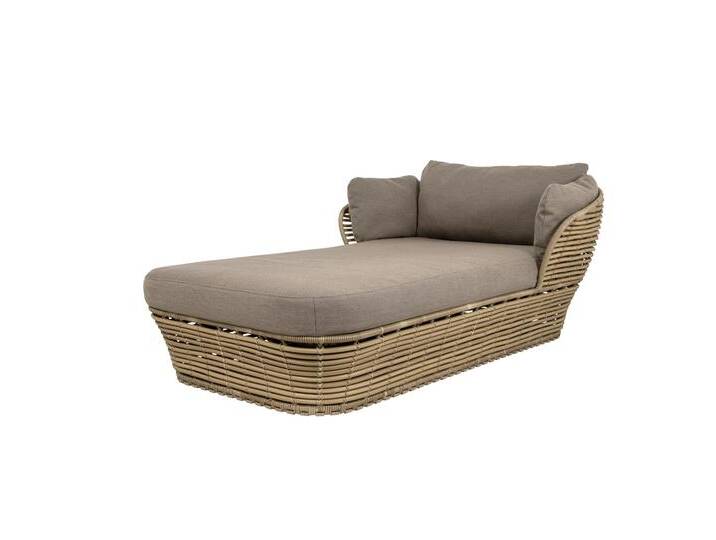Daybed Basket - UAITT - Natural / Taupe von Möbel Garten