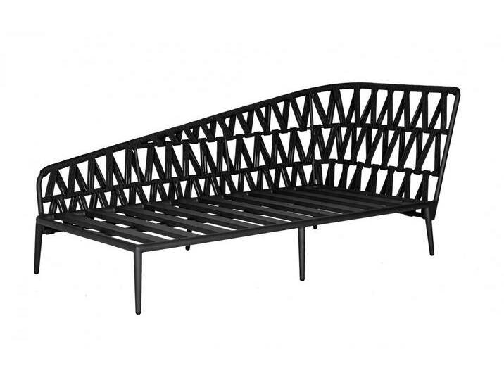 Daybed Palm cross weaving rechts von Möbel Garten