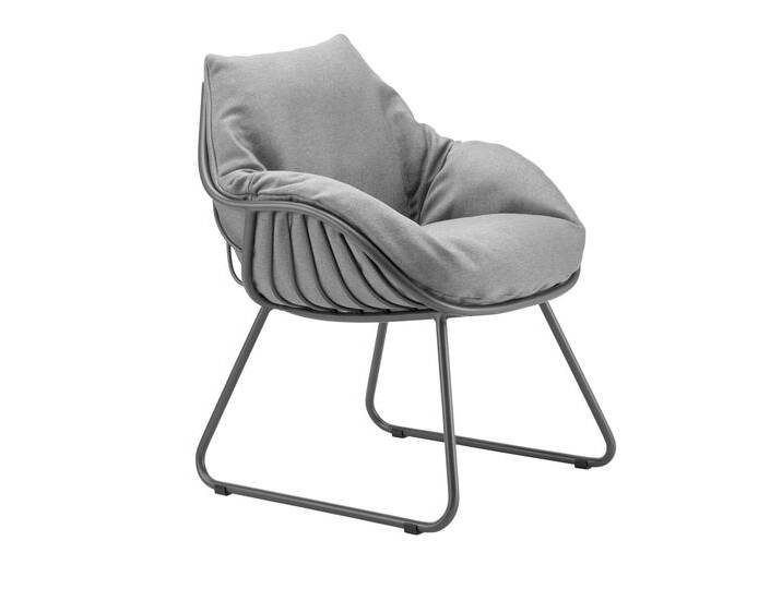 Dining Sessel Chill - 305 - anthrazit standard 738 - blue-grey von Möbel Garten