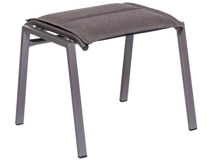 Hocker California Cushion - 08 - grau metallic D11 - naturegrey von Möbel Garten