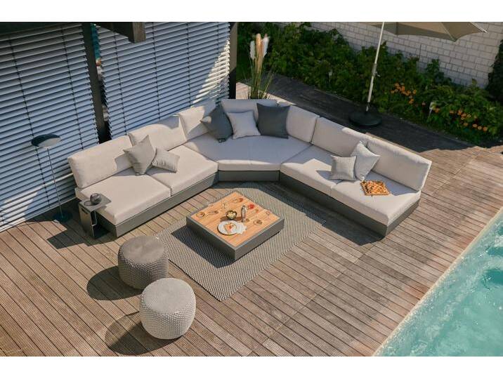Jati & Kebon Set Loungesystem Bari IX - Bestehend aus: 2 x 2-Sitzer, 1 x Eckteil, 1 Auflagen-Set ... Jati & Kebon Set Loungesystem Bari IX - Bestehend aus: 2 x 2-Sitzer, 1 x Eckteil, 1 Auflagen-Set ... von Möbel Garten