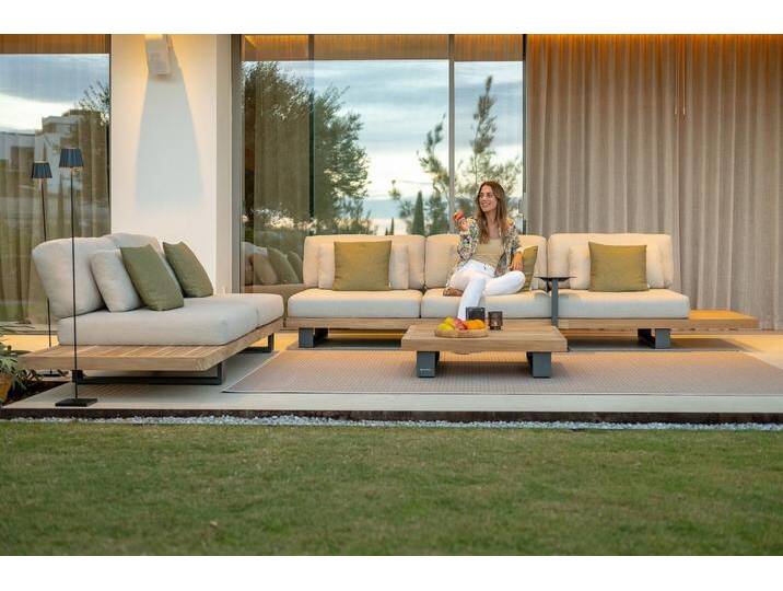 Jati & Kebon Set Loungesystem Ego I - Das Set besteht aus: 1 x Basismodul 3-Sitzer, 1 x Basismo... Jati & Kebon Set Loungesystem Ego I - Das Set besteht aus: 1 x Basismodul 3-Sitzer, 1 x Basismo... von Möbel Garten