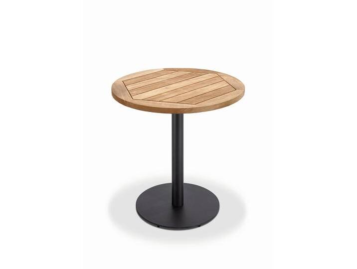 Klapptisch Bistro anthrazit rund - 70 cm rund Teak recycled Klapptisch Bistro anthrazit rund - 70 cm rund Teak recycled von Möbel Garten