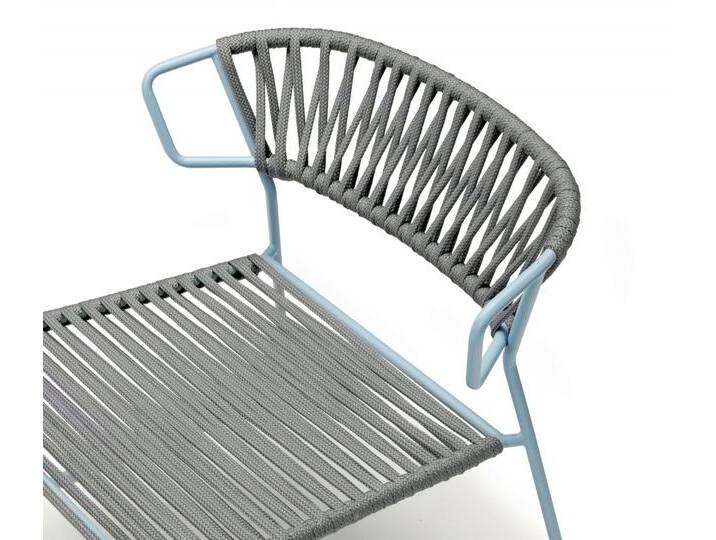 Loungesessel Lisa Filò - ZO - air-force blue N81 - anthracite von Möbel Garten
