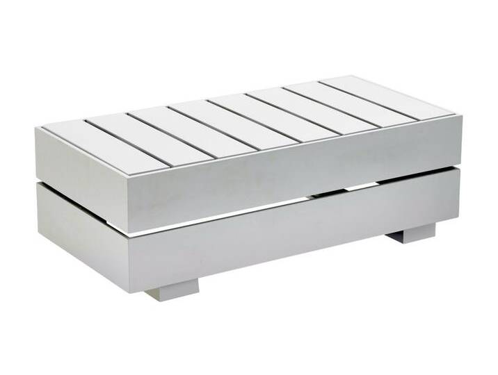 Loungesystem Boxx Tisch-Modul XS - 301 - weiß 301 - Aluminium weiß von Möbel Garten