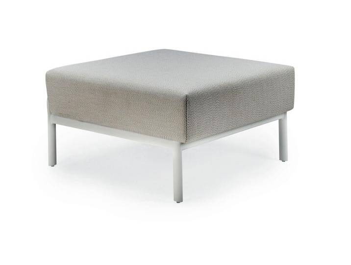 Loungesystem Caro Hocker - 305 - anthrazit standard 624 - hellblau von Möbel Garten